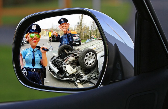 policie u nehody